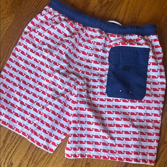 Vineyard Vines Patriotic Whale Swim Trunks - Picture 5 of 5